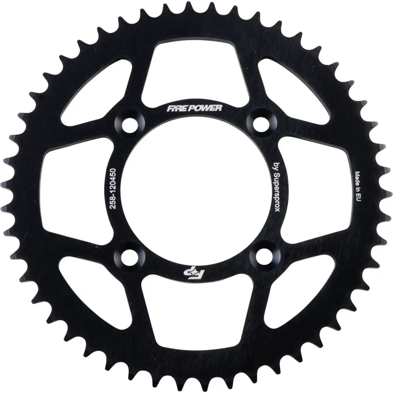 FPA-1204-50-BLK Fire Power Rear Sprocket Aluminum 50T Blk