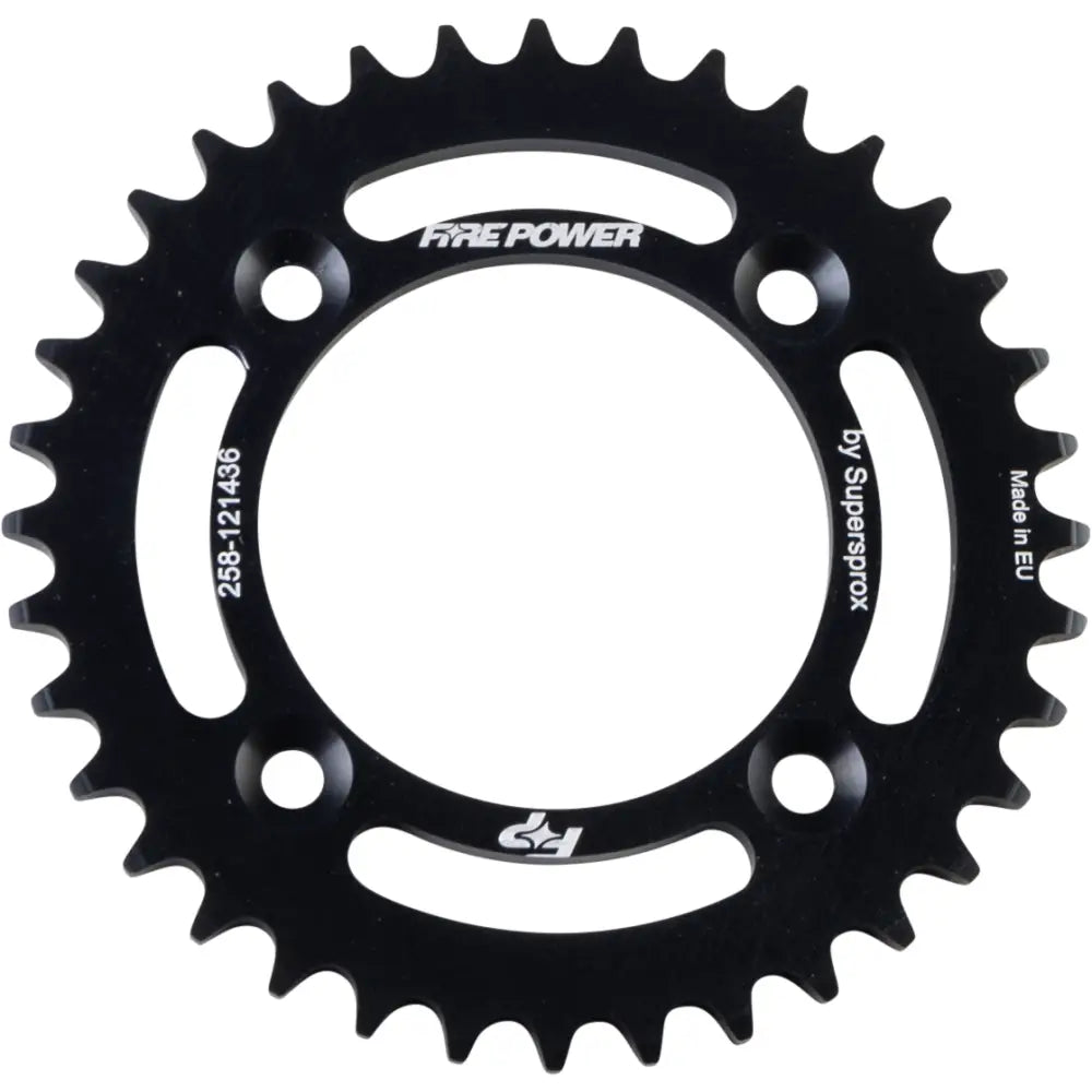 FPA-1214-36-BLK Fire Power Rear Sprocket Aluminum 36T Blk