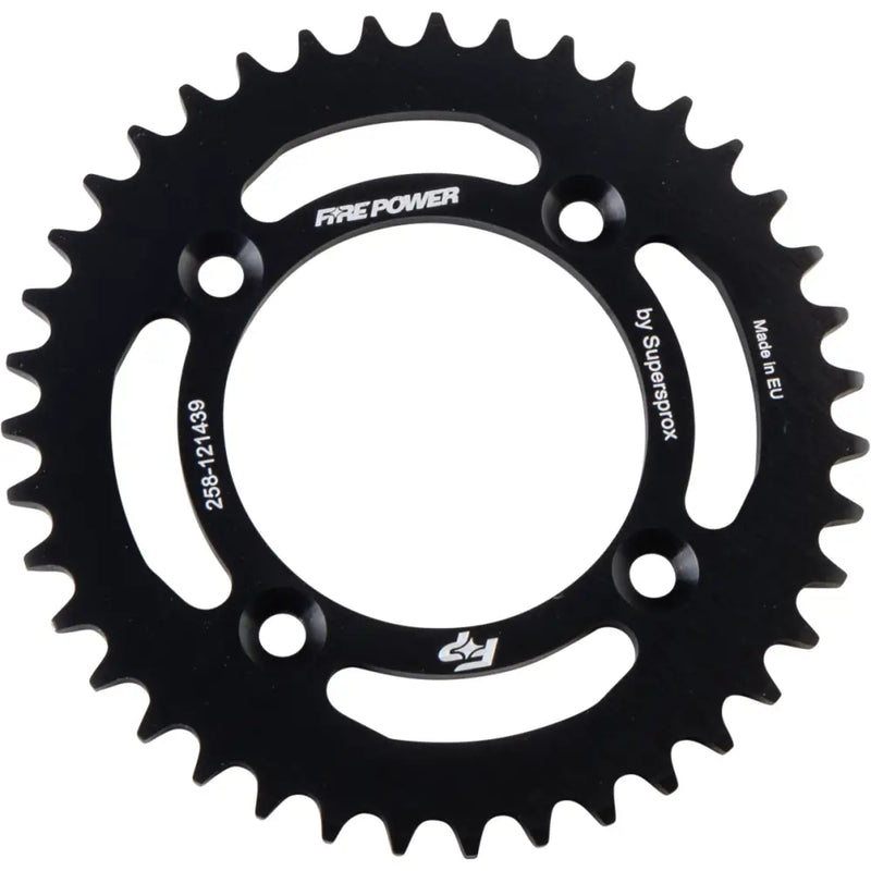 FPA-1214-39-BLK Fire Power Rear Sprocket Aluminum 39T Blk