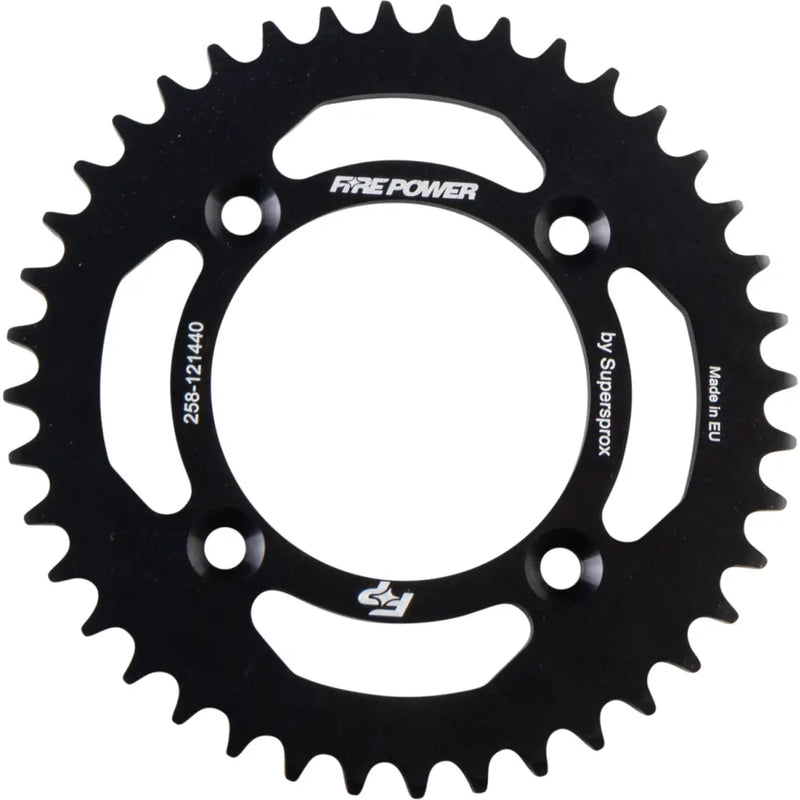 FPA-1214-40BLK Fire Power Rear Sprocket Aluminum 40T Blk
