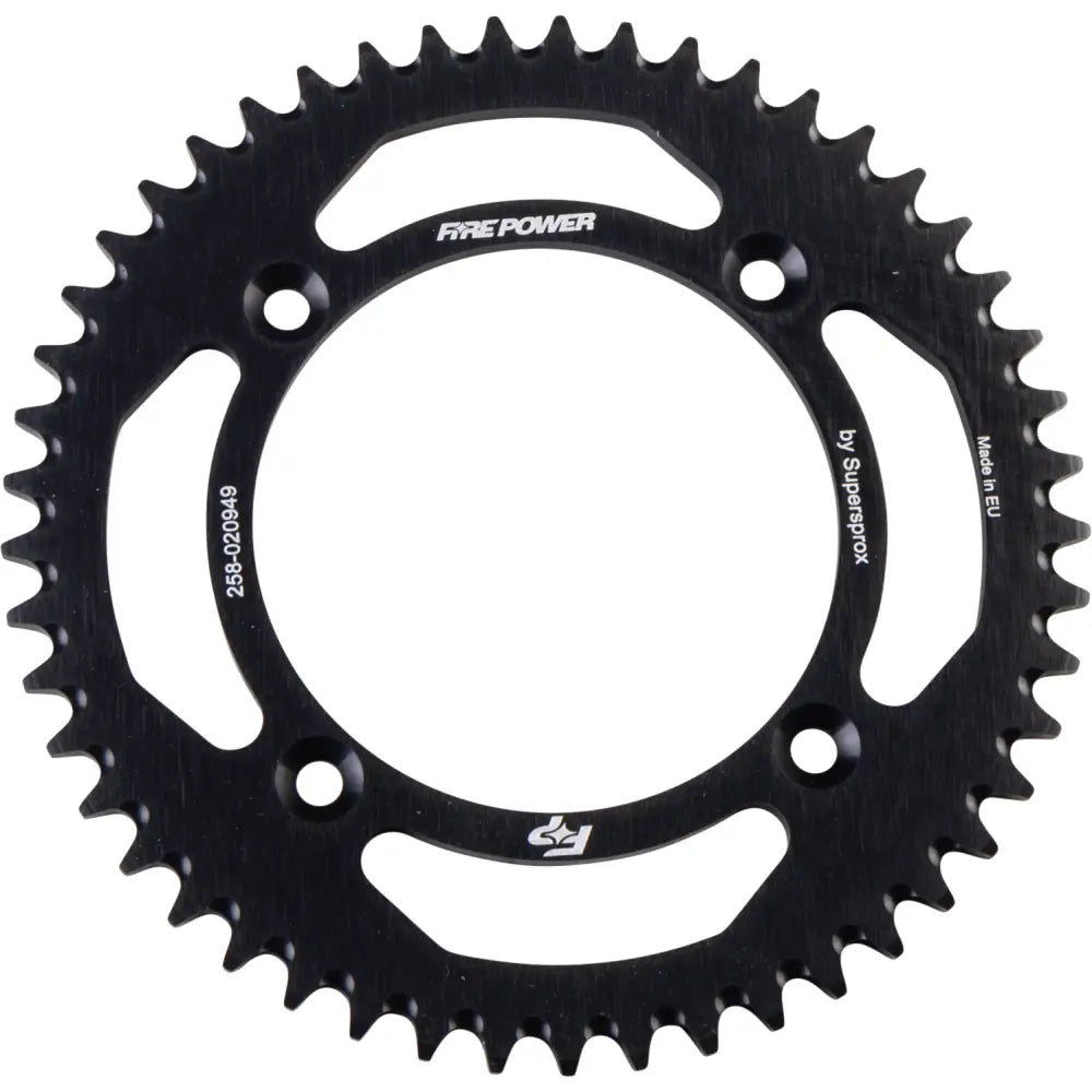 FPA-209-49-BLK Fire Power Rear Sprocket Aluminum 49T Blk