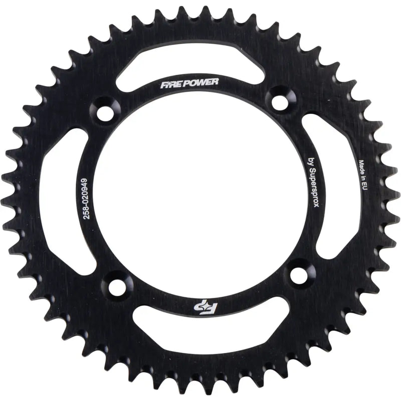 FPA-209-49-BLK Fire Power Rear Sprocket Aluminum 49T Blk