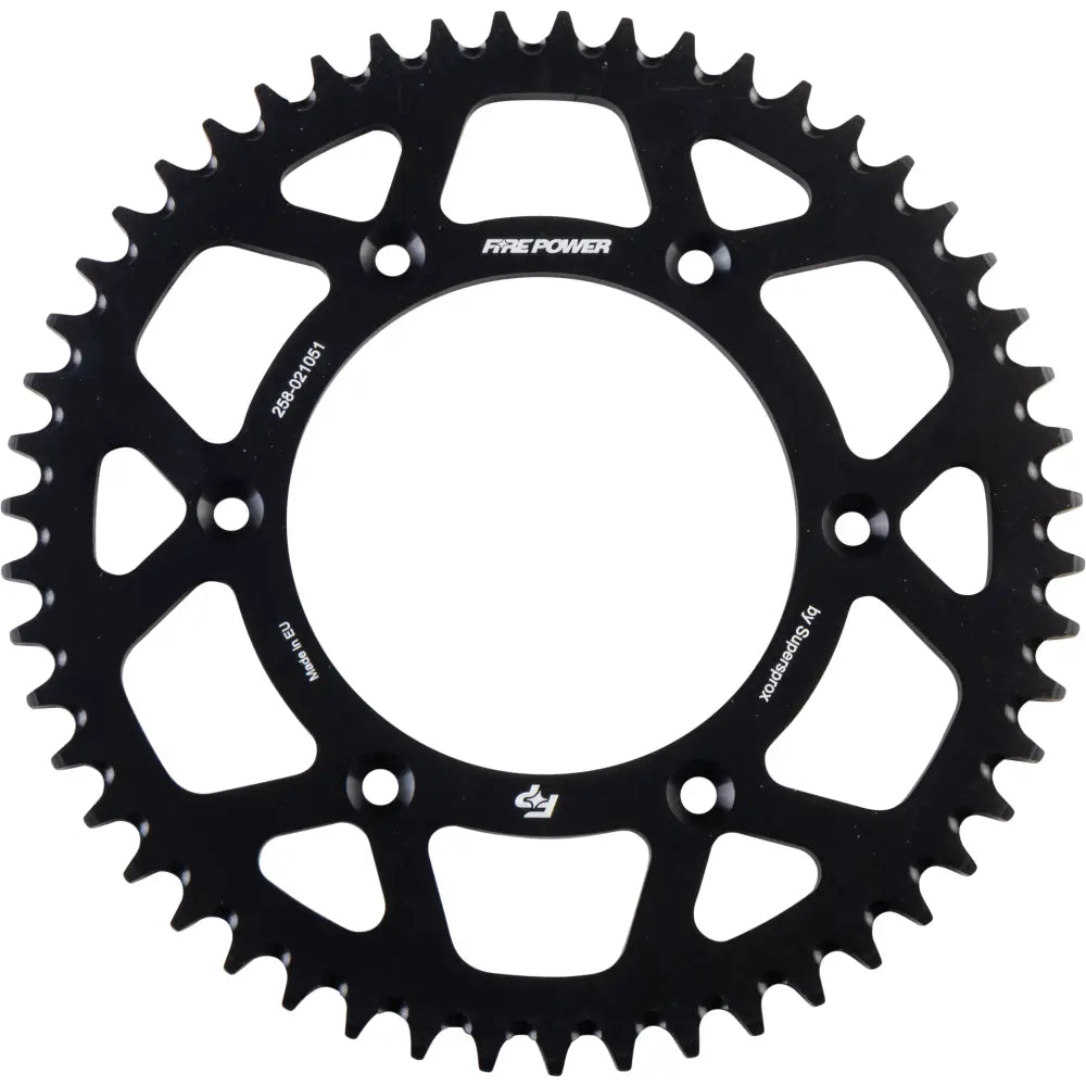 FPA-210-51-BLK Fire Power Rear Sprocket Aluminum 51T Blk