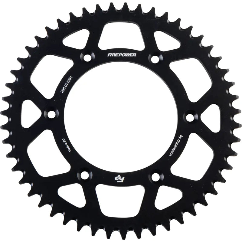 FPA-210-51-BLK Fire Power Rear Sprocket Aluminum 51T Blk
