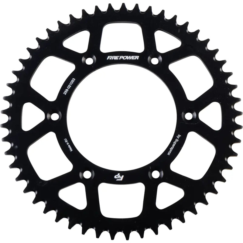 FPA-210-53-BLK Fire Power Rear Sprocket Aluminum 53T Blk