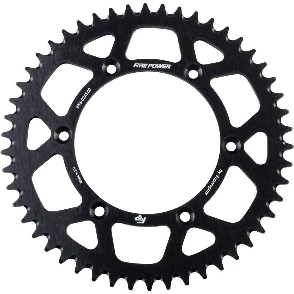 FPA-245-50-BLK Fire Power Rear Sprocket Aluminum 50T Blk