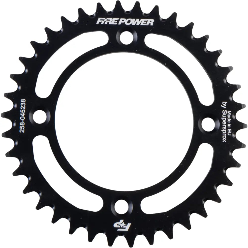 FPA-452-38-BLK Fire Power Rear Sprocket Aluminum 38T Blk
