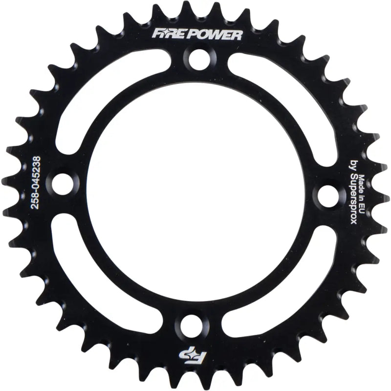 FPA-452-38-BLK Fire Power Rear Sprocket Aluminum 38T Blk