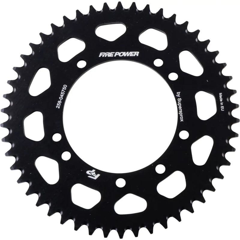 FPA-457-50-BLK Fire Power Rear Sprocket Aluminum 50T Blk