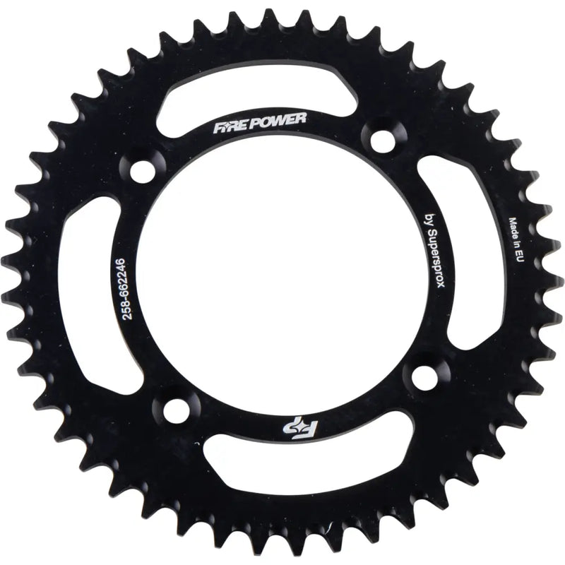 FPA-6622-46-BLK Fire Power Rear Sprocket Aluminum 46T Blk