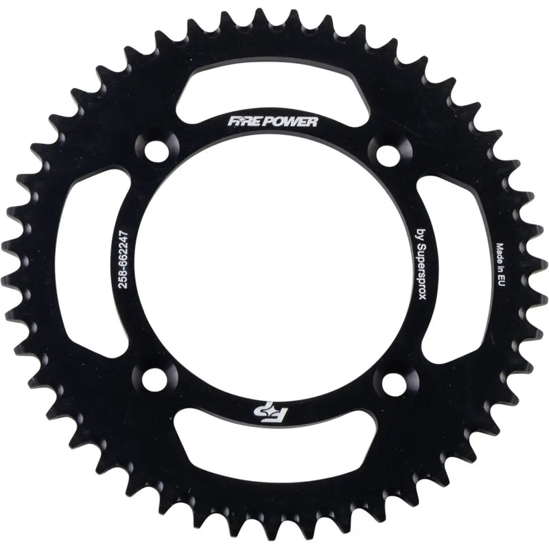 FPA-6622-47-BLK Fire Power Rear Sprocket Aluminum 47T Blk