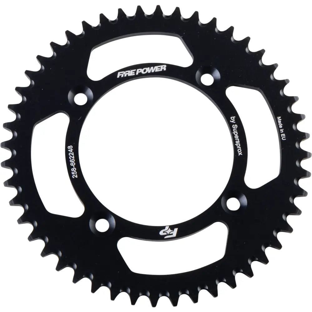 FPA-6622-48-BLK Fire Power Rear Sprocket Aluminum 48T Blk