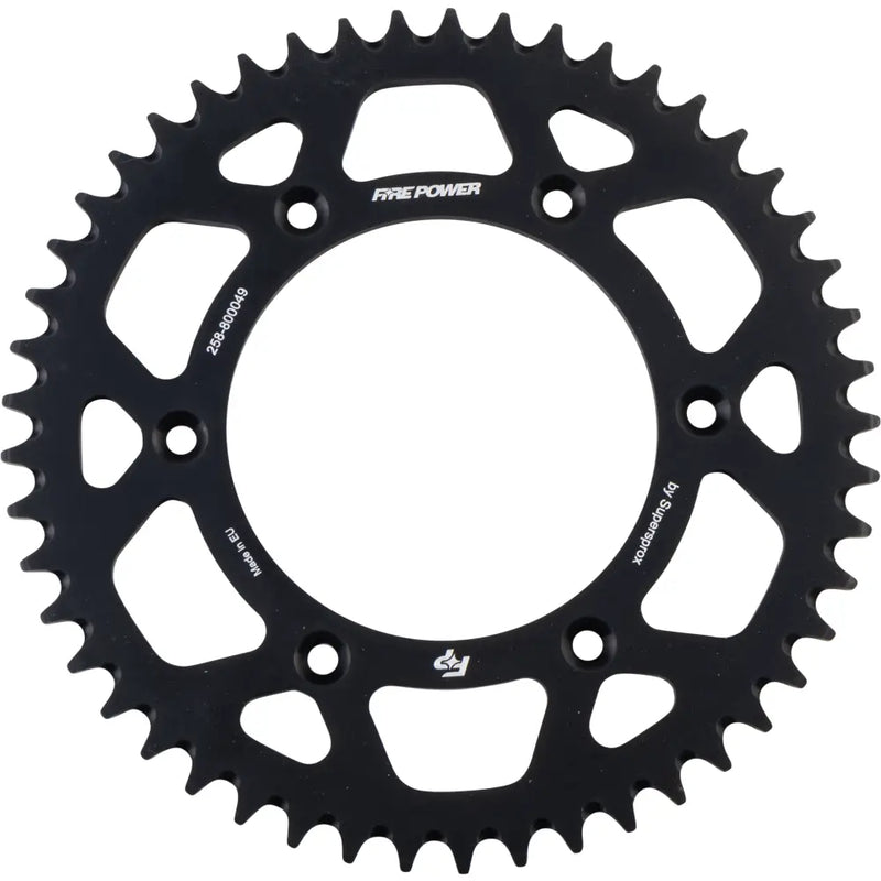 FPA-8000-49-BLK Fire Power Rear Sprocket Aluminum 49T Blk