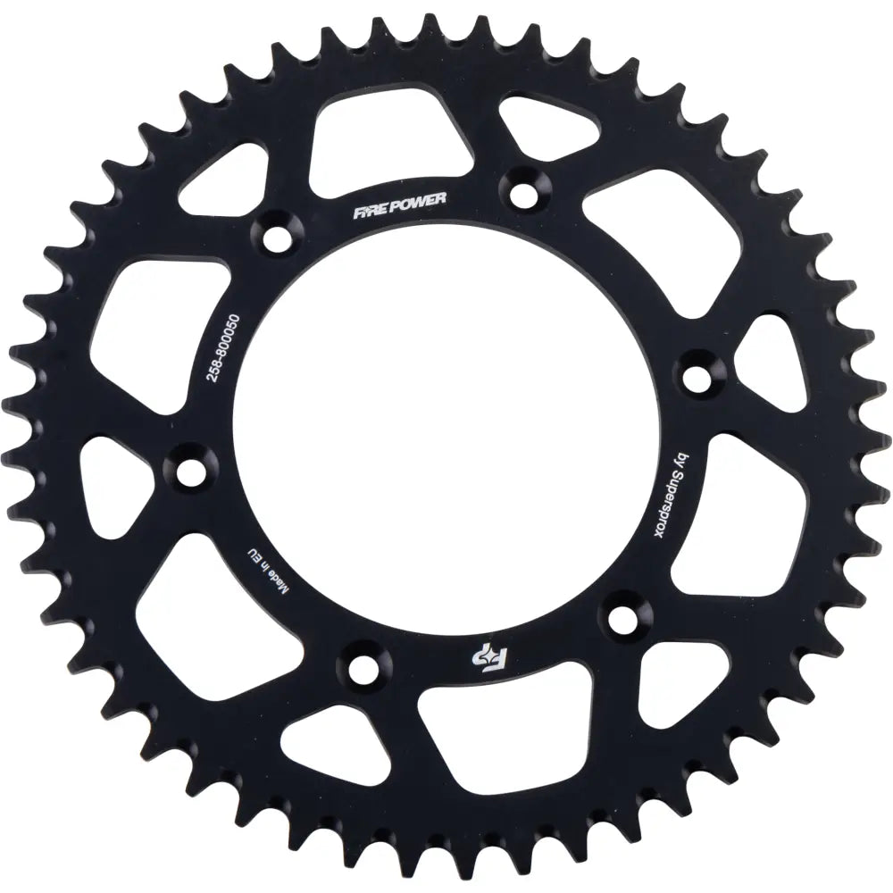 FPA-8000-50-BLK Fire Power Rear Sprocket Aluminum 50T Blk