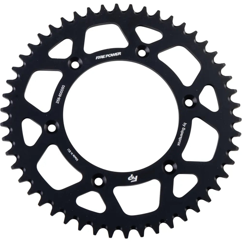 FPA-8000-50-BLK Fire Power Rear Sprocket Aluminum 50T Blk
