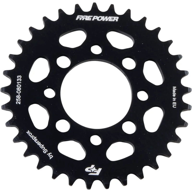 FPA-801-33-BLK Fire Power Rear Sprocket Aluminum 33T Blk