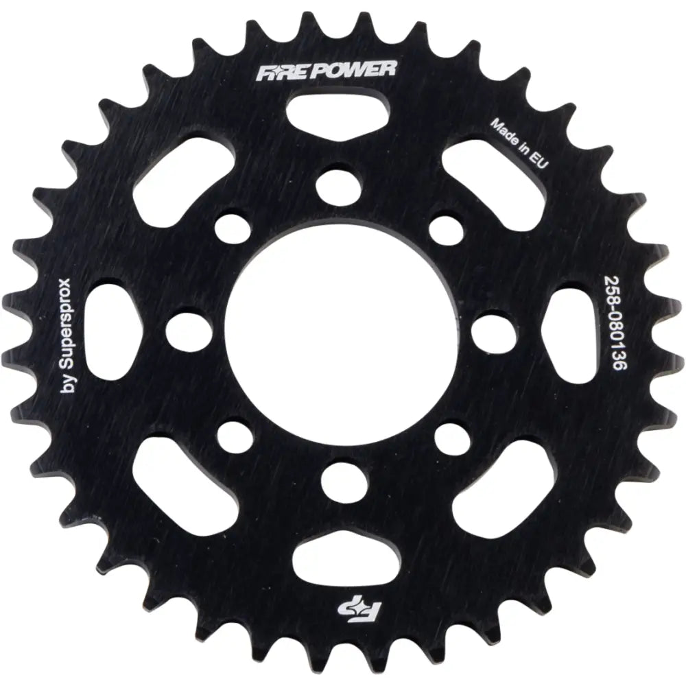 FPA-801-36-BLK Fire Power Rear Sprocket Aluminum 36T Blk