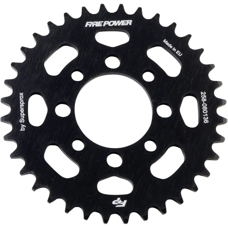 FPA-801-36-BLK Fire Power Rear Sprocket Aluminum 36T Blk