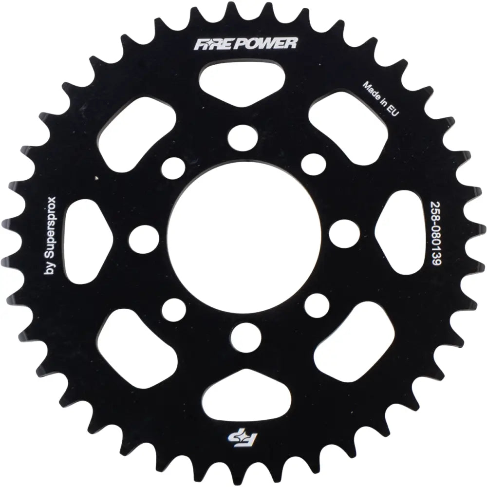 FPA-801-39-BLK Fire Power Rear Sprocket Aluminum 39T Blk