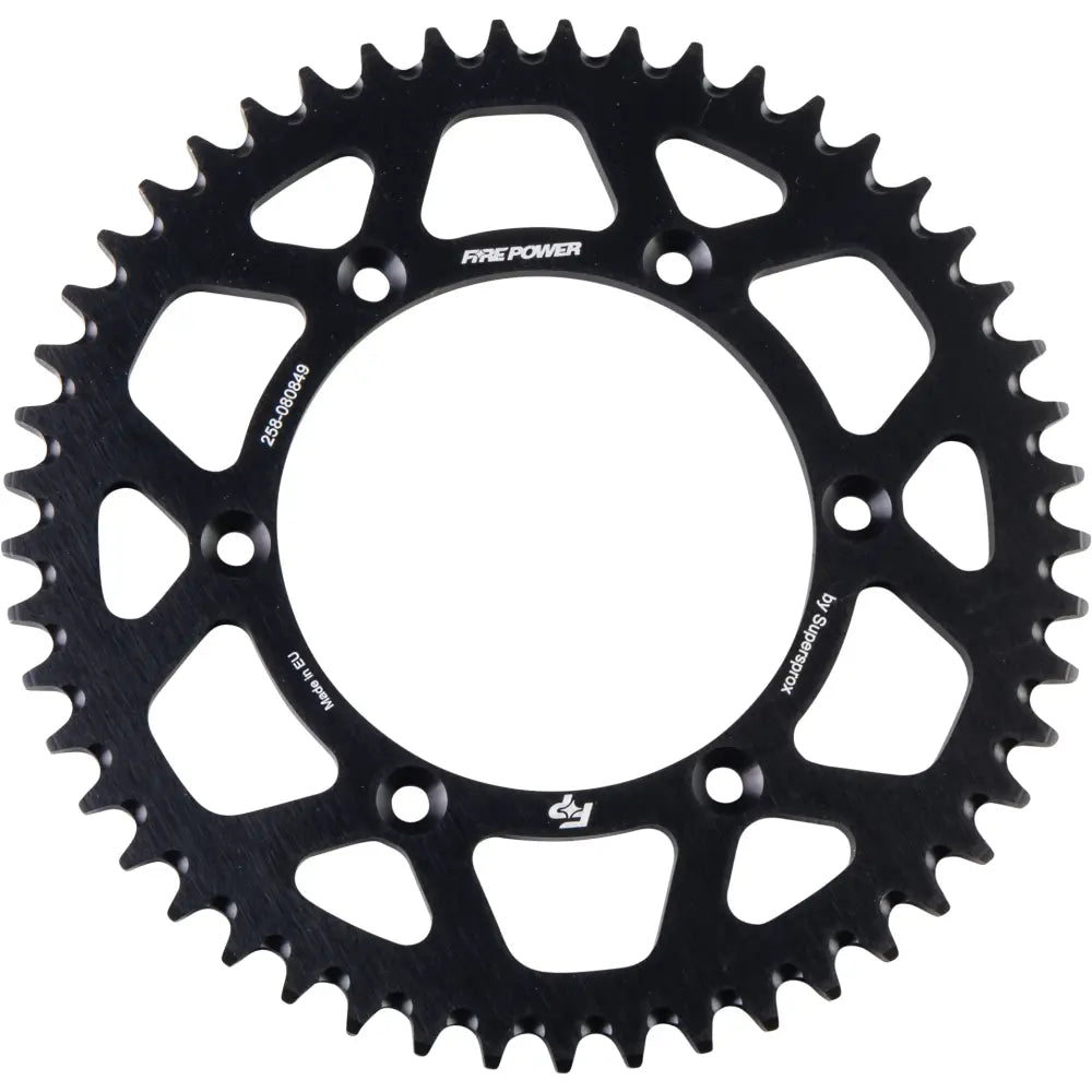FPA-808-49-BLK Fire Power Rear Sprocket Aluminum 49T Blk
