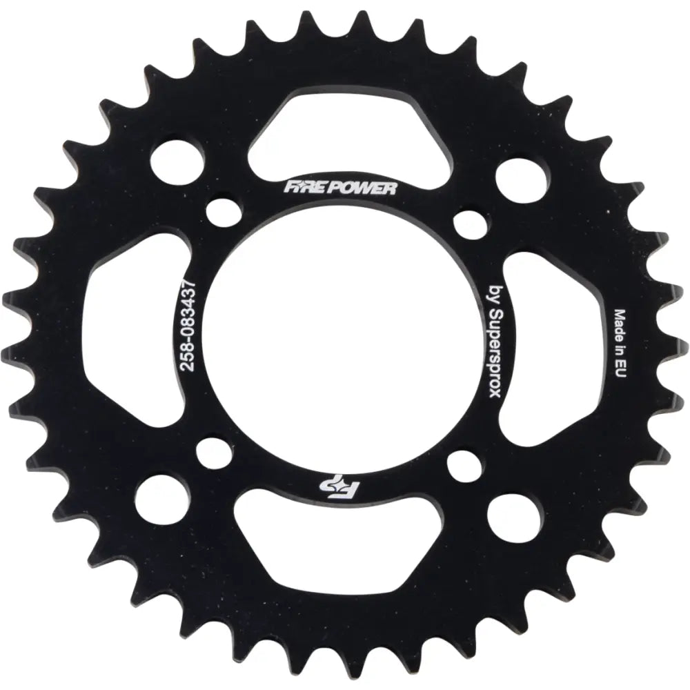 FPA-834-37-BLK Fire Power Rear Sprocket Aluminum 37T Blk