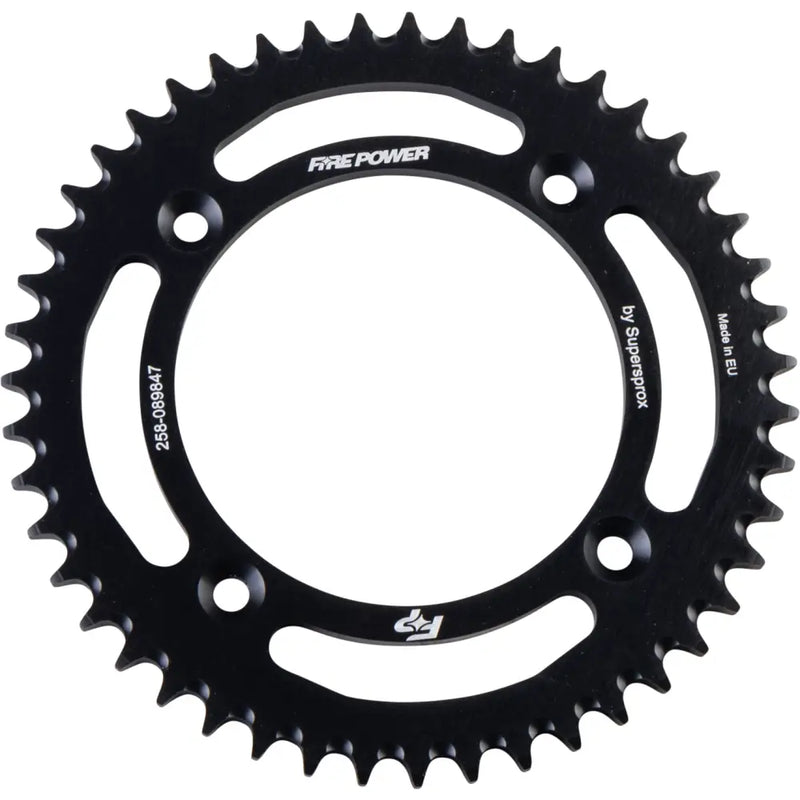 FPA-898-47-BLK Fire Power Rear Sprocket Aluminum 47T Blk