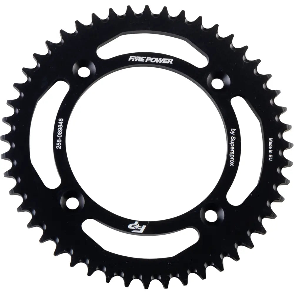 FPA-898-48-BLK Fire Power Rear Sprocket Aluminum 48T Blk