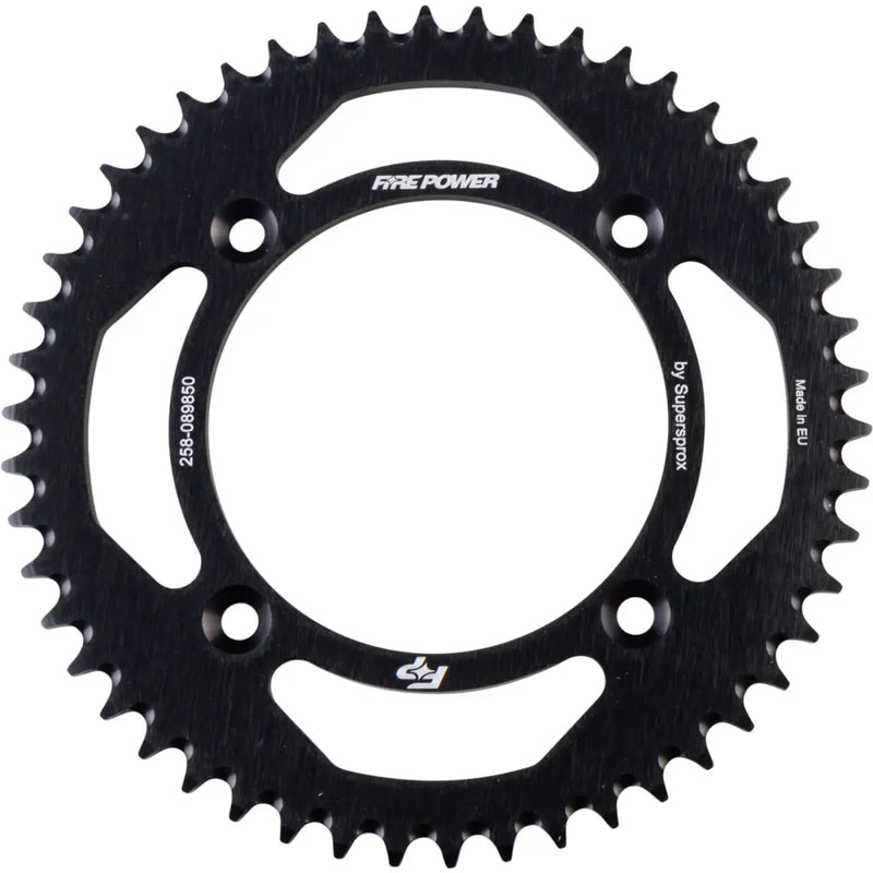 FPA-898-50-BLK Fire Power Rear Sprocket Aluminum 50T Blk