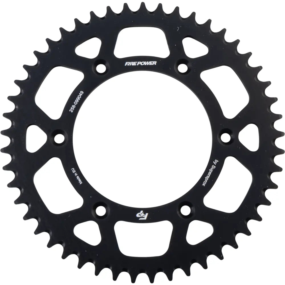 FPA-990-49-BLK Fire Power Rear Sprocket Aluminum 49T Blk