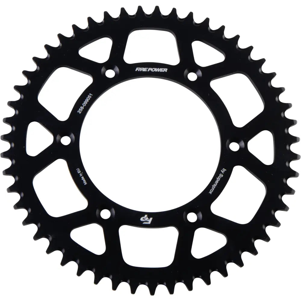 FPA-990-51-BLK Fire Power Rear Sprocket Aluminum 51T Blk