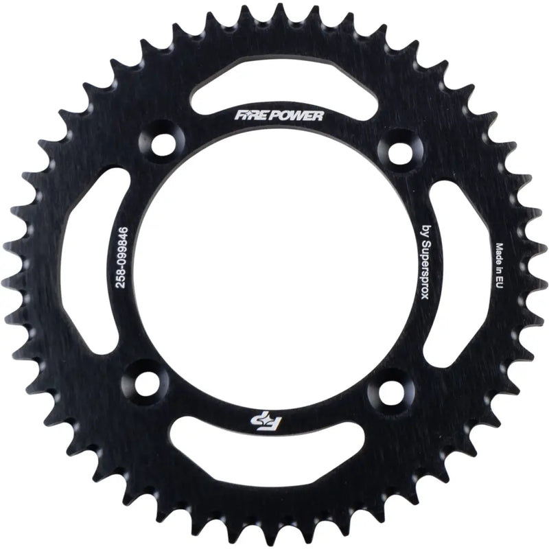 FPA-998-46-BLK Fire Power Rear Sprocket Aluminum 46T Blk
