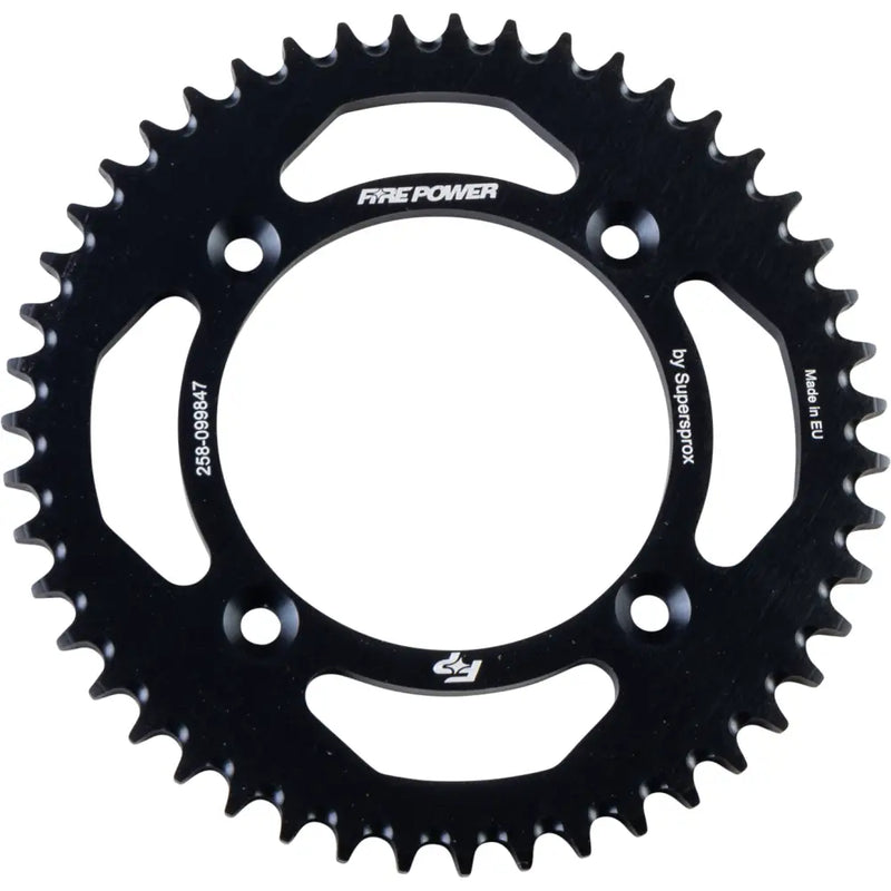 FPA-998-47-BLK Fire Power Rear Sprocket Aluminum 47T Blk