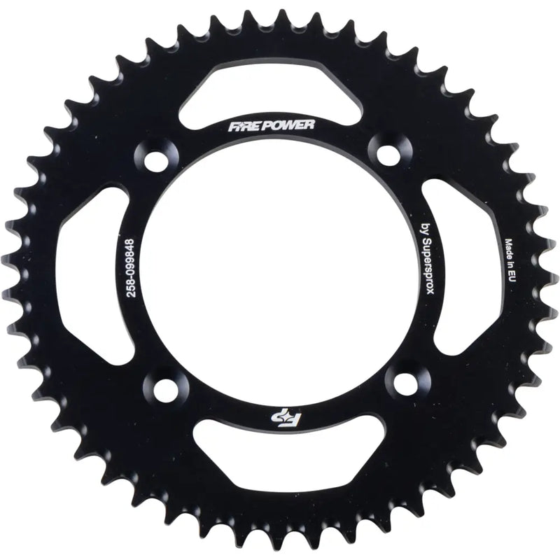 FPA-998-48-BLK Fire Power Rear Sprocket Aluminum 48T Blk