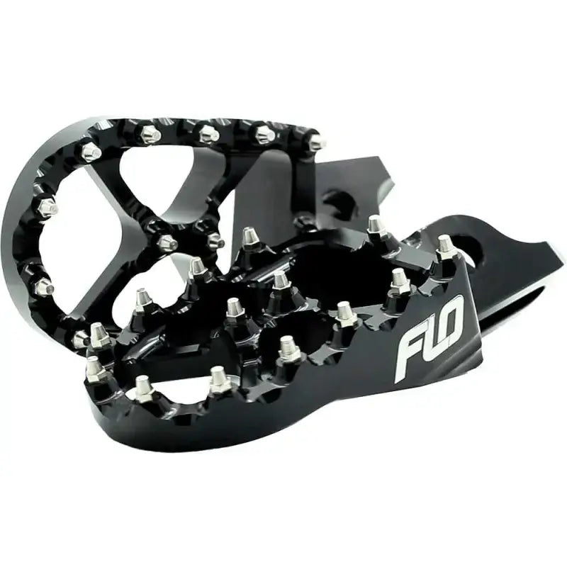 FLO MOTORSPORTS FPEG-795-4BLK Pro Series Foot Pegs Black