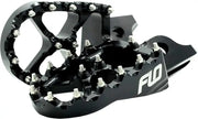 FLO MOTORSPORTS FPEG-795-4BLK Pro Series Foot Pegs Black