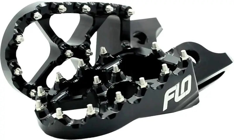 FLO MOTORSPORTS FPEG-795-4BLK Pro Series Foot Pegs Black