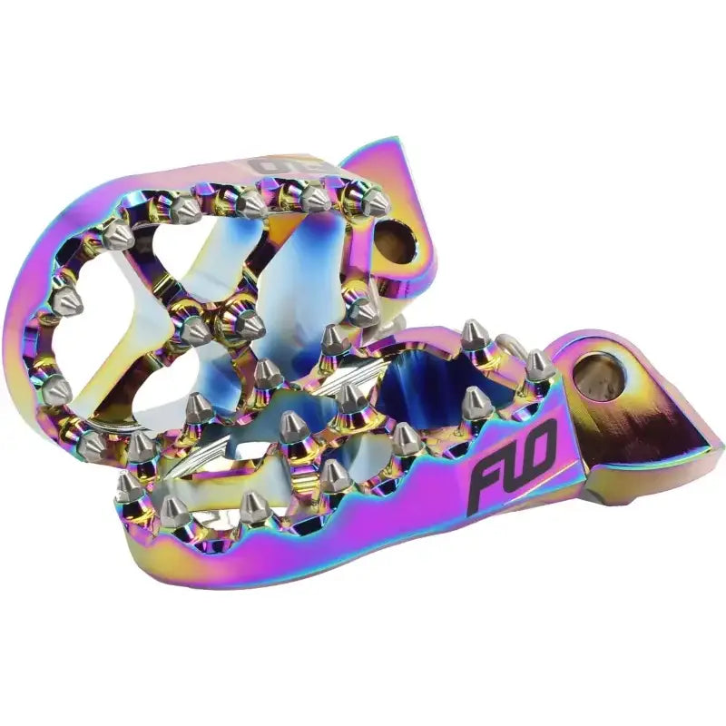 FLO MOTORSPORTS FPEG-795-4JET Pro Series Foot Pegs Jet Fuel