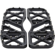 FPEG-800V5-2BLK Flo Motorsports V5 Floorboards Black Indian