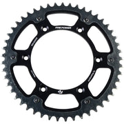 FPH-245-49-BLK Fire Power Rear Sprocket Hybrid 49T Blk/Sil