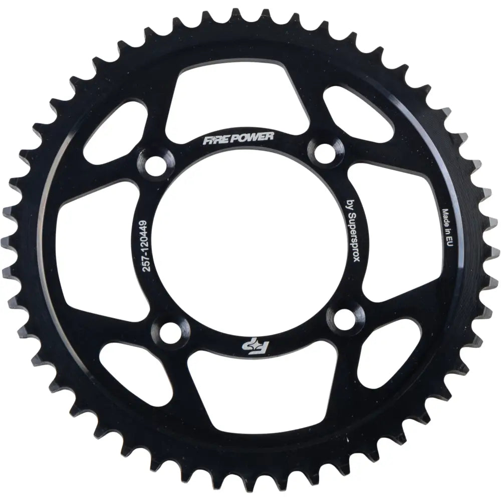 FPS-1204-49-BLK Fire Power Rear Sprocket Steel 49T Blk