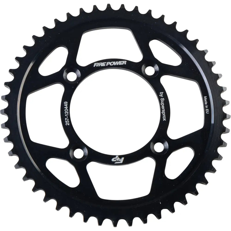 FPS-1204-49-BLK Fire Power Rear Sprocket Steel 49T Blk