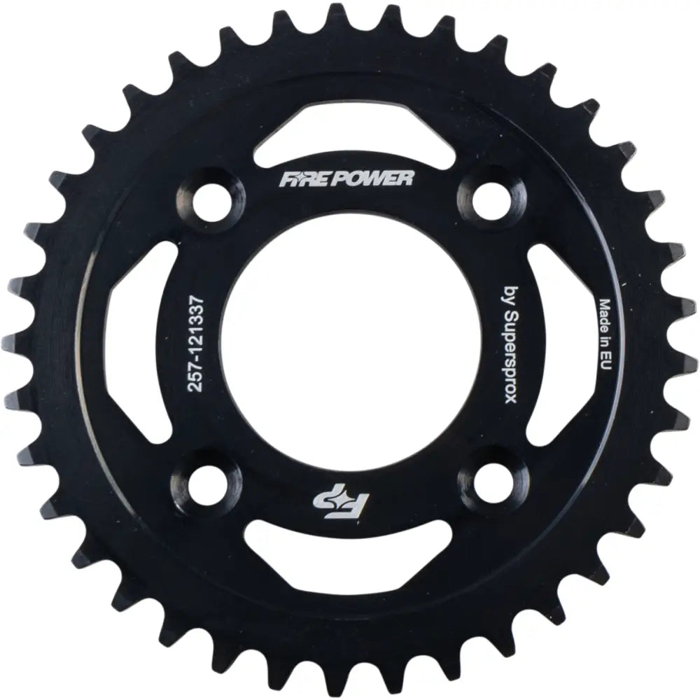 FPS-1213-37-BLK Fire Power Rear Sprocket Steel 37T Blk