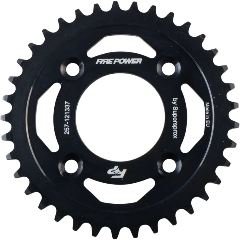 FPS-1213-37-BLK Fire Power Rear Sprocket Steel 37T Blk