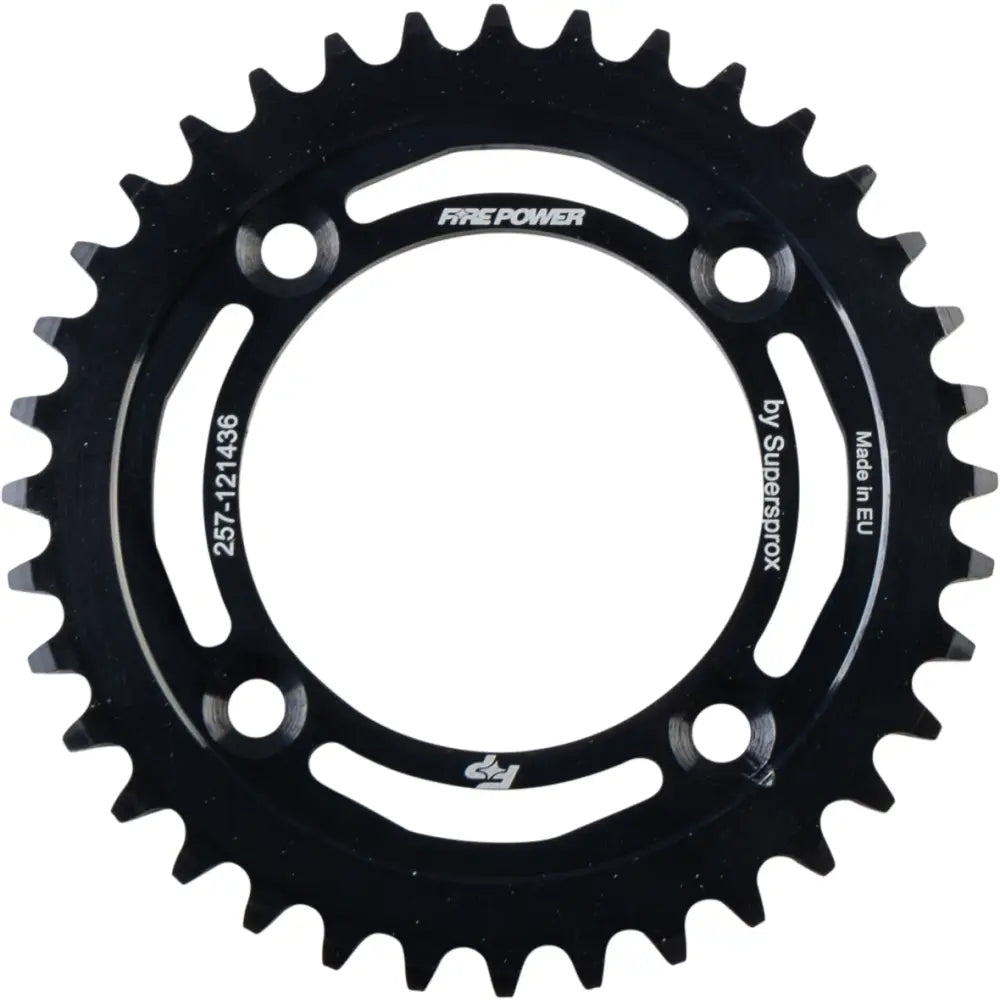 FPS-1214-36-BLK Fire Power Rear Sprocket Steel 36T Blk