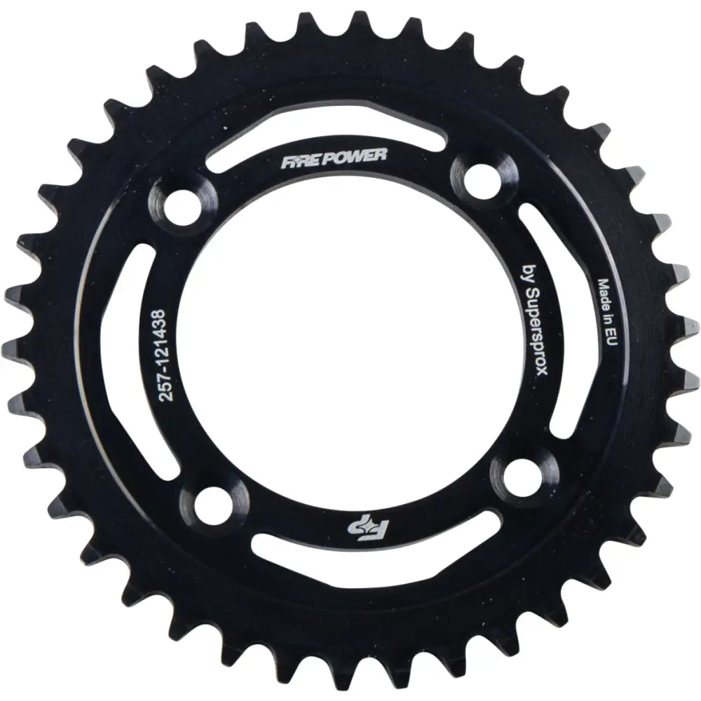 FPS-1214-38-BLK Fire Power Rear Sprocket Steel 38T Blk
