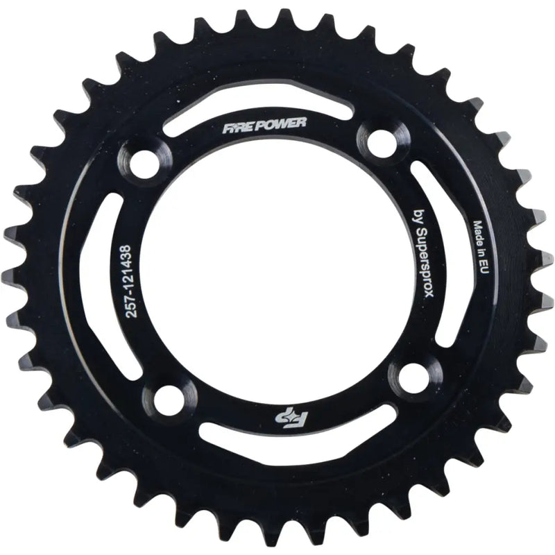 FPS-1214-38-BLK Fire Power Rear Sprocket Steel 38T Blk