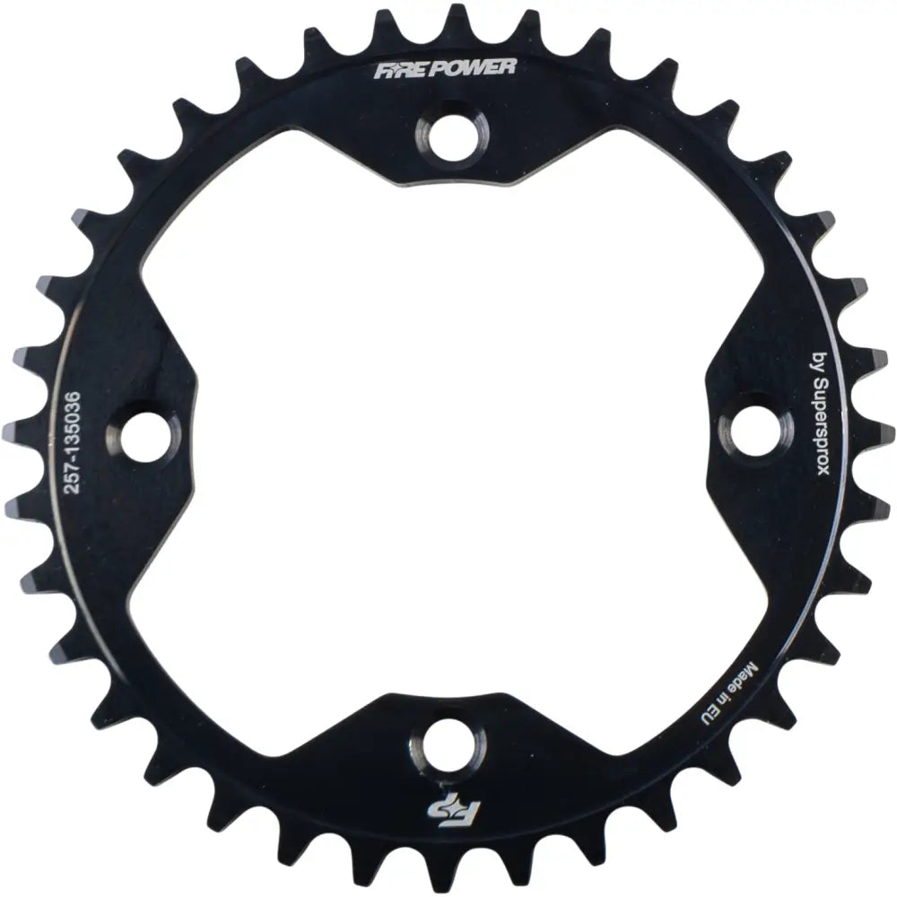 FPS-1350-36-BLK Fire Power Rear Sprocket Steel 36T Blk