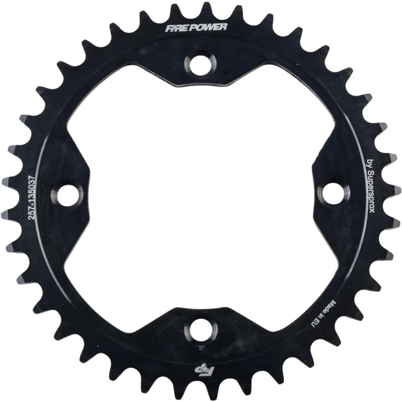 FPS-1350-37-BLK Fire Power Rear Sprocket Steel 37T Blk