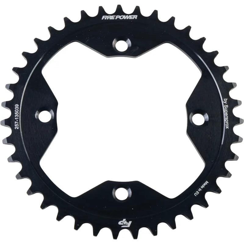FPS-1350-39-BLK Fire Power Rear Sprocket Steel 39T Blk