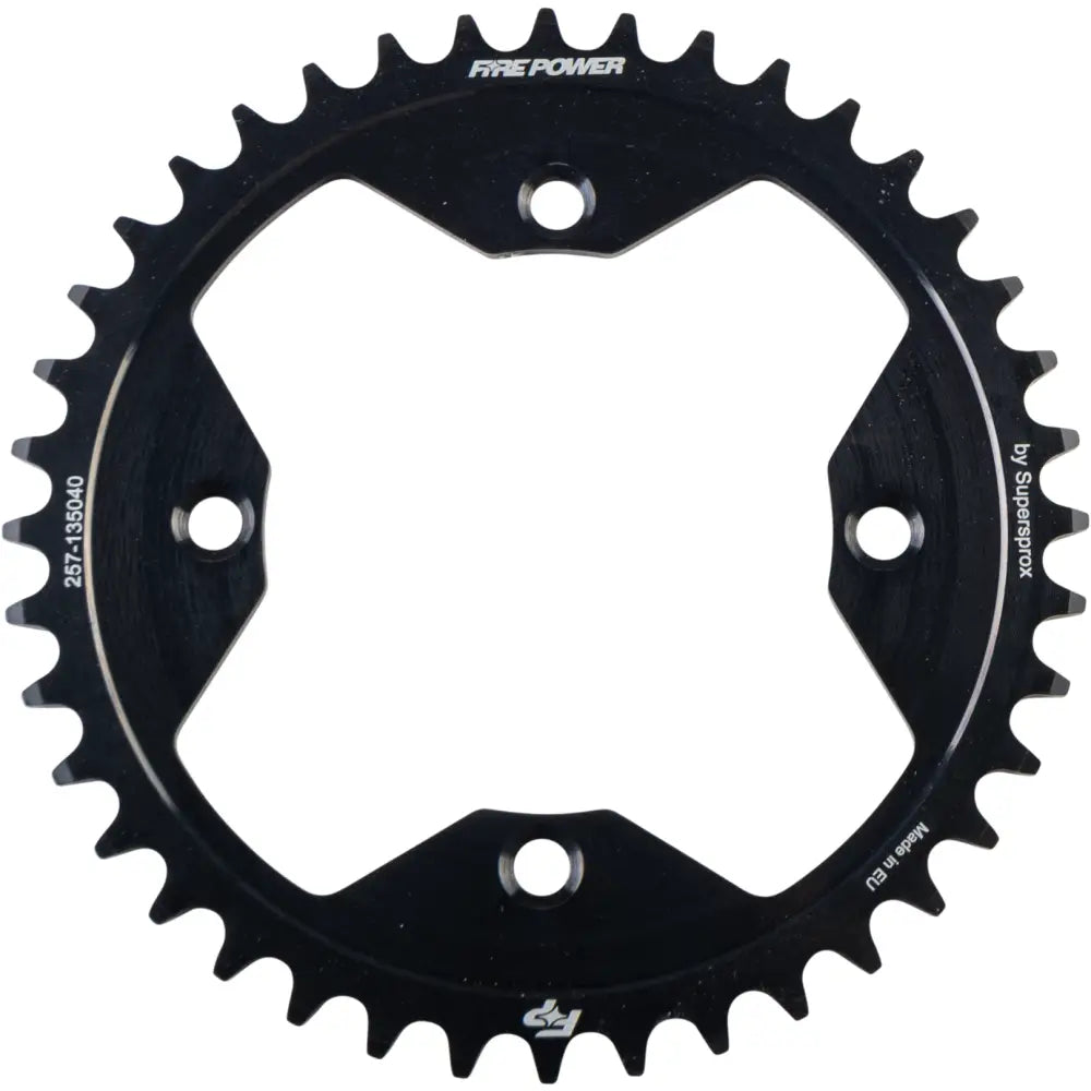 FPS-1350-40-BLK Fire Power Rear Sprocket Steel 40T Blk